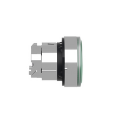 Schneider Electric Harmony XB4 Green Flush Illuminated Push Button Head Ø22 Spring Return for Integral LED ZB4BW333 - Slide 4