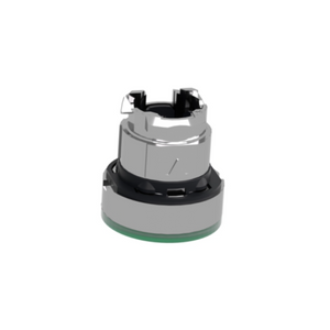 Schneider Electric Harmony XB4 Green Flush Illuminated Push Button Head Ø22 Spring Return for Integral LED ZB4BW333