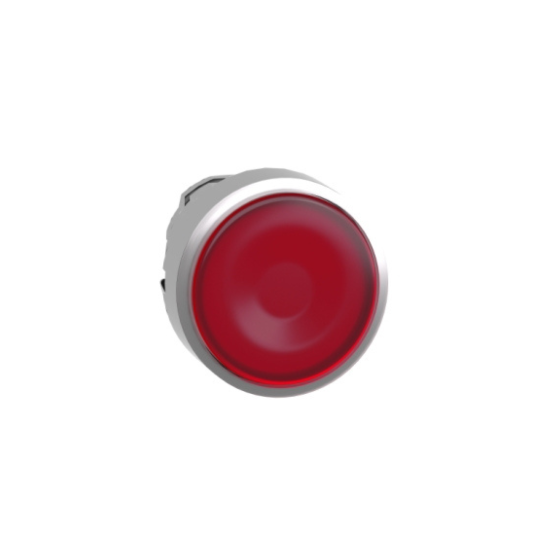 Schneider Electric Harmony XB4 Red Flush Illuminated Push Button Head Ø22 Spring Return for Integral LED ZB4BW343