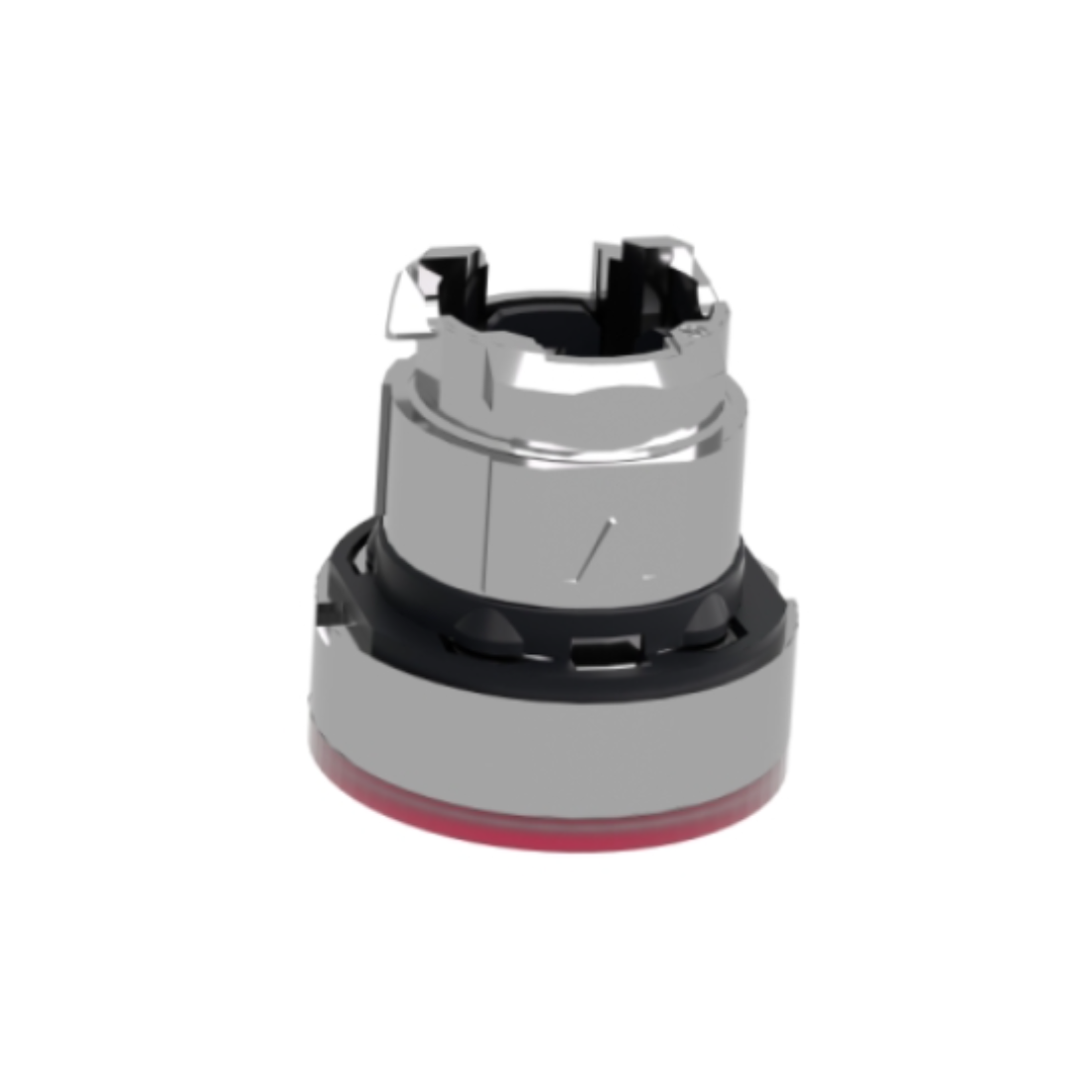 Schneider Electric Harmony XB4 Red Flush Illuminated Push Button Head Ø22 Spring Return for Integral LED ZB4BW343
