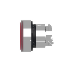 Schneider Electric Harmony XB4 Red Flush Illuminated Push Button Head Ø22 Spring Return for Integral LED ZB4BW343 - Slide 4