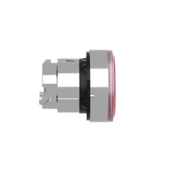 Schneider Electric Harmony XB4 Red Flush Illuminated Push Button Head Ø22 Spring Return for Integral LED ZB4BW343 - Slide 3