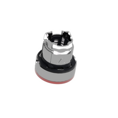 Schneider Electric Harmony XB4 Red Flush Illuminated Pushbutton Head Ø22 Spring Return for BA9s Bulb ZB4BW34 - Slide 4