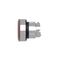 Schneider Electric Harmony XB4 Red Flush Illuminated Pushbutton Head Ø22 Spring Return for BA9s Bulb ZB4BW34 - Slide 5
