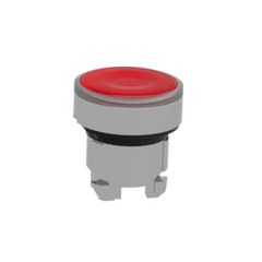 Schneider Electric Harmony XB4 Red Flush Illuminated Pushbutton Head Ø22 Spring Return for BA9s Bulb ZB4BW34 - Slide 3