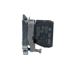 Schneider Electric Harmony XB4 Single Contact Block with Body/Fixing Collar 1NC Screw Clamp Terminal ZB4BZ102 - Slide 3