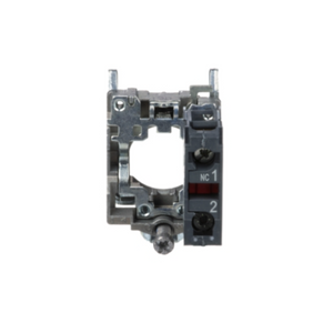 Schneider Electric Harmony XB4 Single Contact Block with Body/Fixing Collar 1NC Screw Clamp Terminal ZB4BZ102