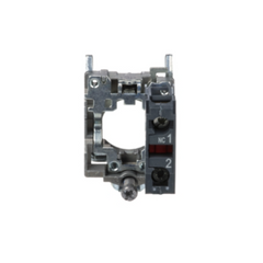 Schneider Electric Harmony XB4 Single Contact Block with Body/Fixing Collar 1NC Screw Clamp Terminal ZB4BZ102 - Slide 2