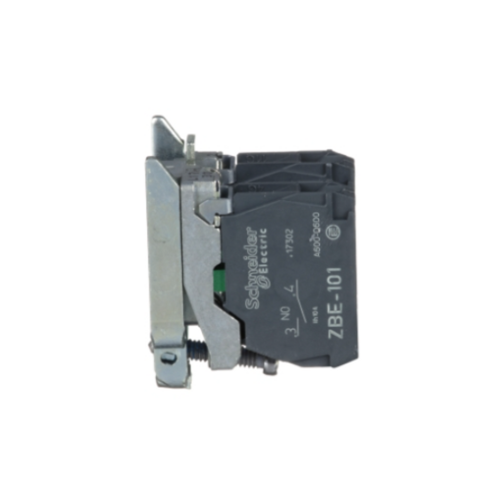 Schneider Electric Harmony XB4 Single Contact Block with Body/Fixing Collar 2NO Screw Clamp Terminal ZB4BZ103