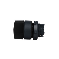 Schneider Electric Black Selector Switch Head Ø22 2-Position Stay Put ZB5AD2 - Slide 2