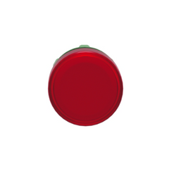 Schneider Electric Harmony XB5 Red Pilot Light Head Ø22 Plain Lens for Integral LED ZB5AV043 - Slide 2
