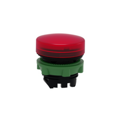 Schneider Electric Harmony XB5 Red Pilot Light Head Ø22 Plain Lens for Integral LED ZB5AV043 - Slide 5