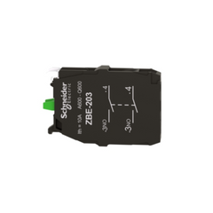 Schneider Electric Harmony XB5 XB4 Double Contact Block's for Head Ø22 2NO Screw Clamp Terminal ZBE203 - Slide 2
