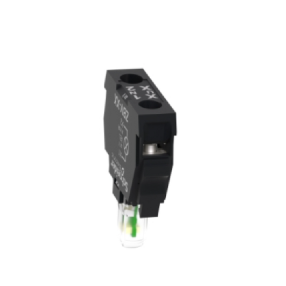 Schneider Electric Harmony XB4 XB5 White Light Block for Head Ø22 Integral LED 230-240V Screw Clamp Terminals ZBVM1