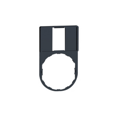 Schneider Electric Legend Holder 30 X 50mm with Legend 18 X 27mm Unmarked ZBZ33 - Slide 1