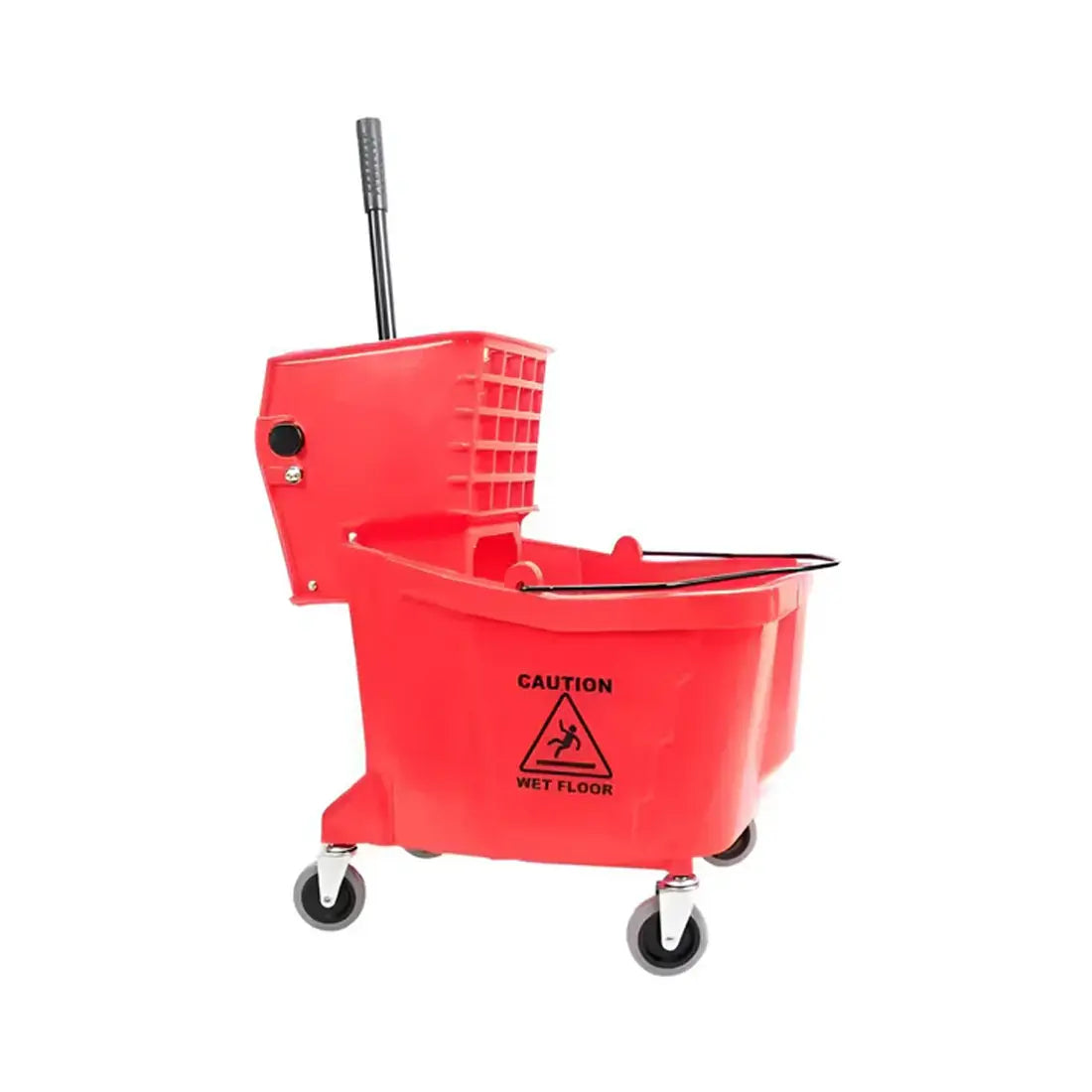 Single Mop Bucket Trolley with Wringer