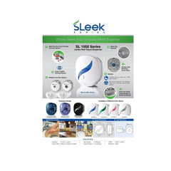 Sleek Series SL 1008 Jumbo Roll Tissue Dispenser - Blanco Blue - Slide 5