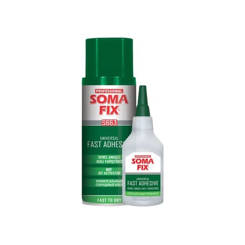 Somafix Super Glue Universal Fast Adhesive With Activator S663