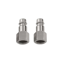 Stels Plug in Nipple Female Thread 1/4 inch 2 pcs 570574 - Slide 1
