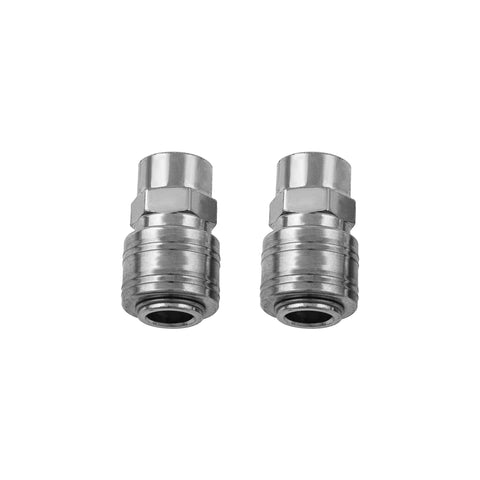 Stels Quick Connection Coupler Female Thread 1/4 inch 2 pcs 570507