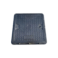 Steorra HD Fiber Manhole Cover - 80 X 80, Black - Slide 1