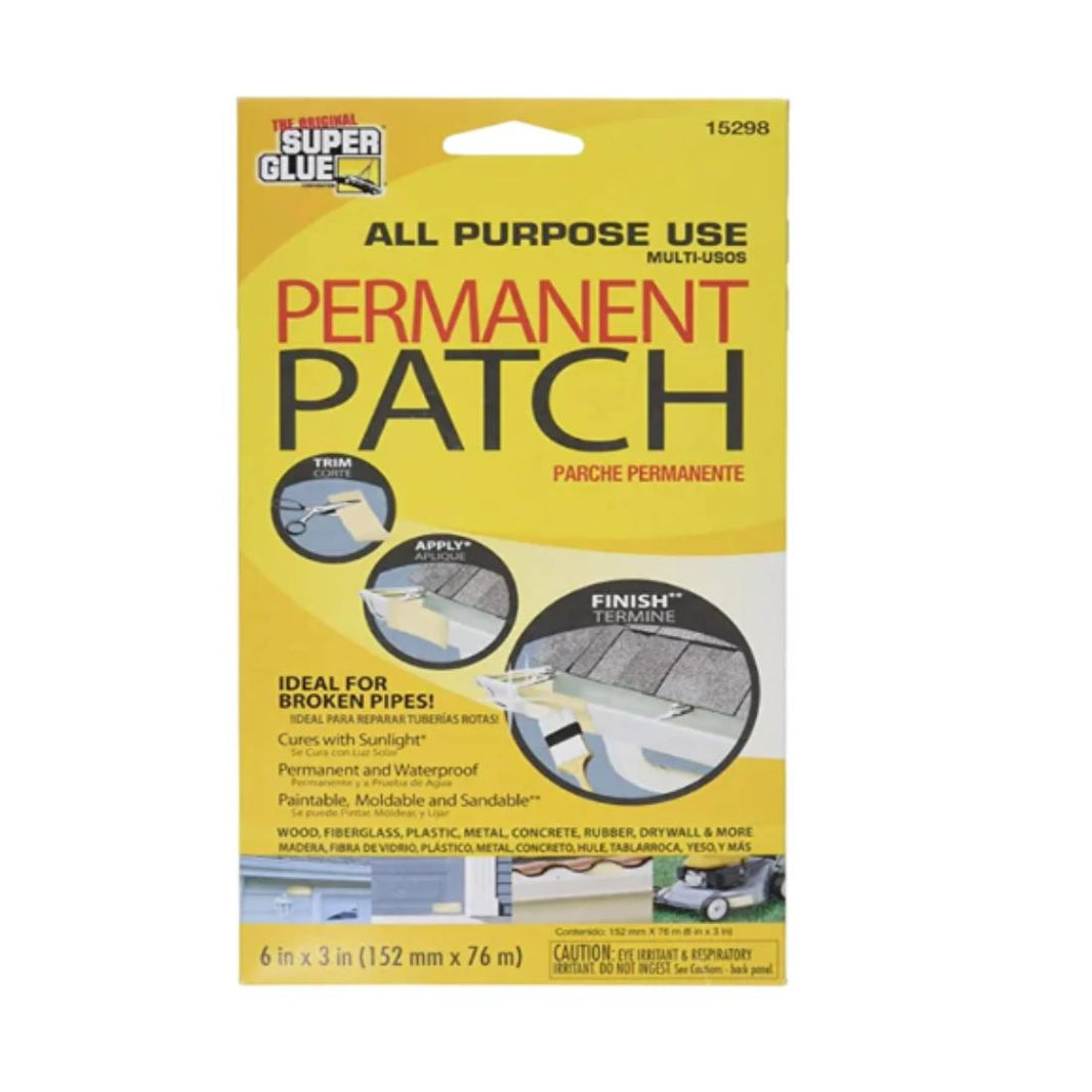 Super Glue 15298 Fiberglass Permanent Patch