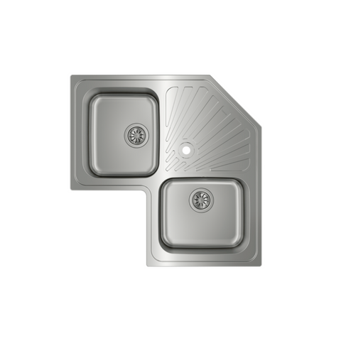Teka Inset Stainless Steel Sink Angular 2B