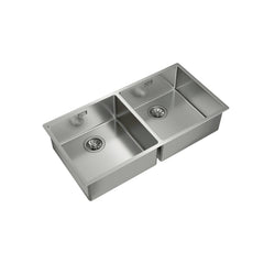 Teka Undermount Stainless Steel Sink with Two Bowls Be Linea RS15 2B 860 - Slide 5