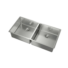 Teka Undermount Stainless Steel Sink with Two Bowls Be Linea RS15 2B 860 - Slide 4