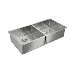 Teka Undermount Stainless Steel Sink with Two Bowls Be Linea RS15 2B 860 - Slide 3