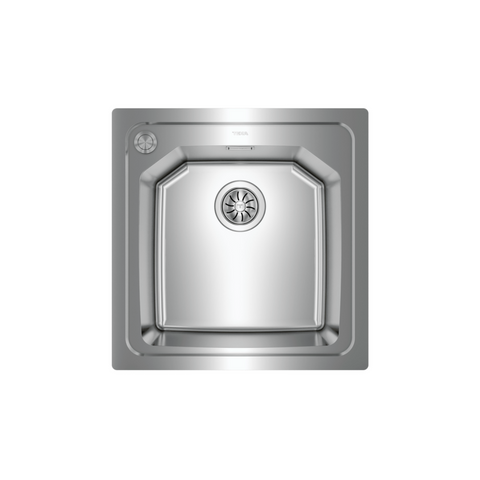 Teka 2-In-1 Installation Stainless Steel Sink Brooklyn 50 M-XP 1B