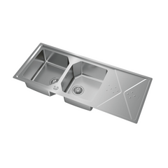 Teka 2-In-1 Installation Stainless Steel Sink Brooklyn 80 M-XP 2B 1D - Slide 2