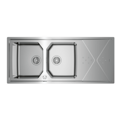 Teka 2-In-1 Installation Stainless Steel Sink Brooklyn 80 M-XP 2B 1D - Slide 1