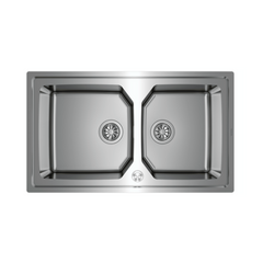 Teka 2-In-1 Installation Stainless Steel Sink Brooklyn 90 M-XP 2B - Slide 1