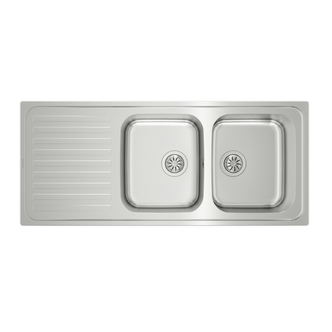 Teka Inset Stainless Steel Sink Classic 2B 1D