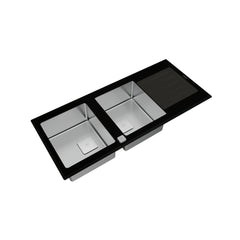 Teka Inset PureLine Glass Sink Diamond RS15 2B 1D AUTO - Slide 3