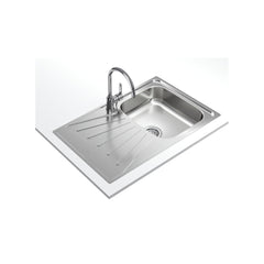 Teka Inset Reversible Sink with Matt Finish Starbright 45 E-XN 1B 1D - Slide 1