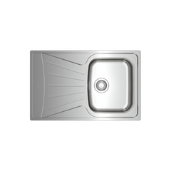 Teka Inset Reversible Sink with Matt Finish Starbright 45 E-XN 1B 1D - Slide 4