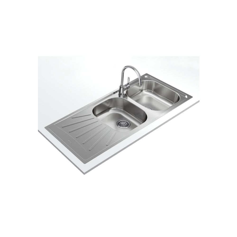 Teka Inset Reversible Sink Starbright 80 E-XN 2B 1D