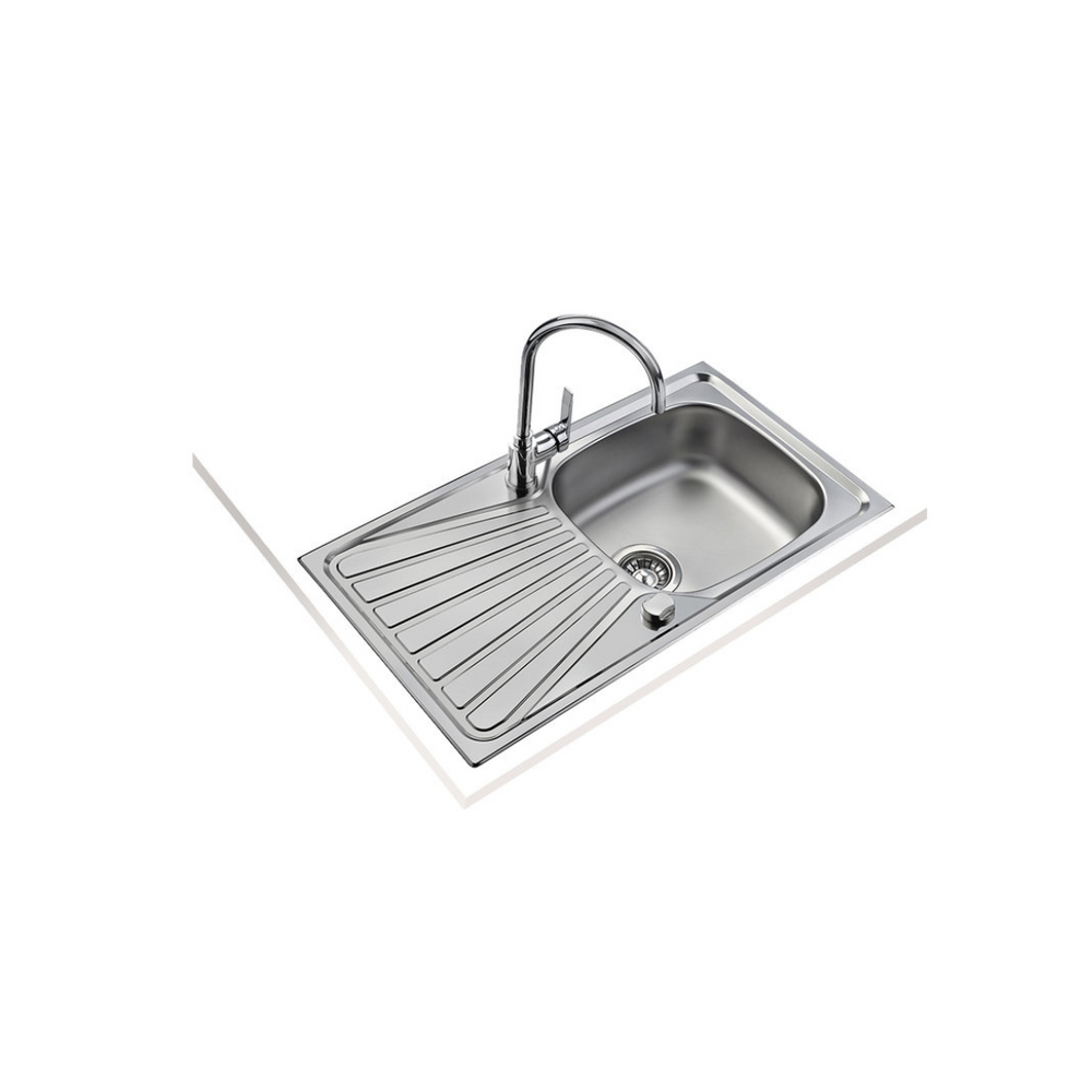 Teka Inset Stainless Steel Sink Tekaway Deva 45 I-CN 1B 1D