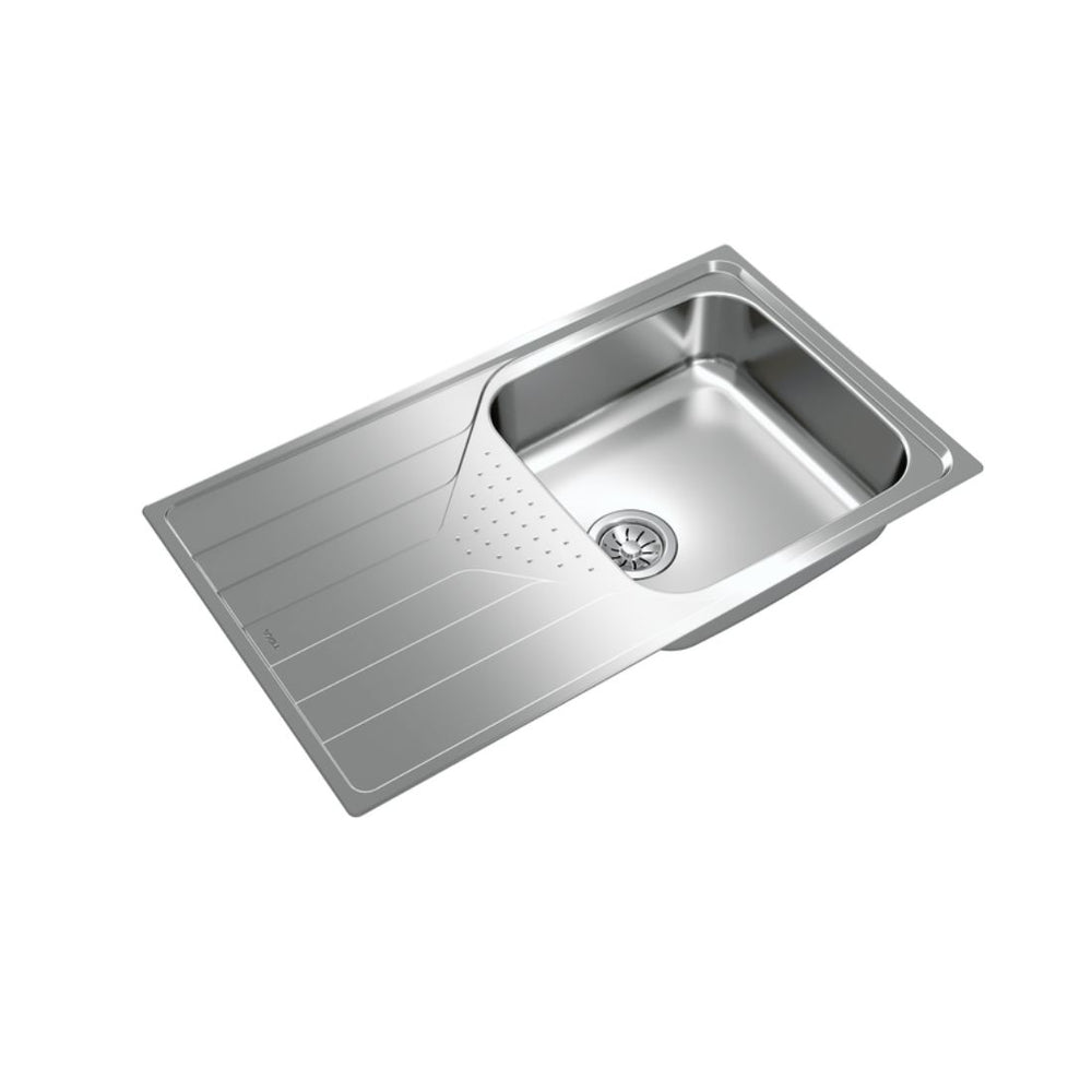 Teka Inset Reversible Stainless Steel Sink Universe 50 T-XP 1B 1D PLUS