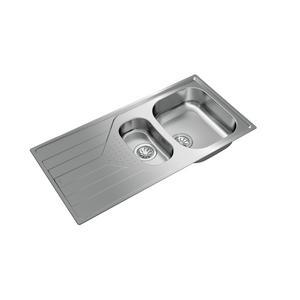 Teka Inset Reversible Stainless Steel Sink Universe 60 T-XP 1½B 1D