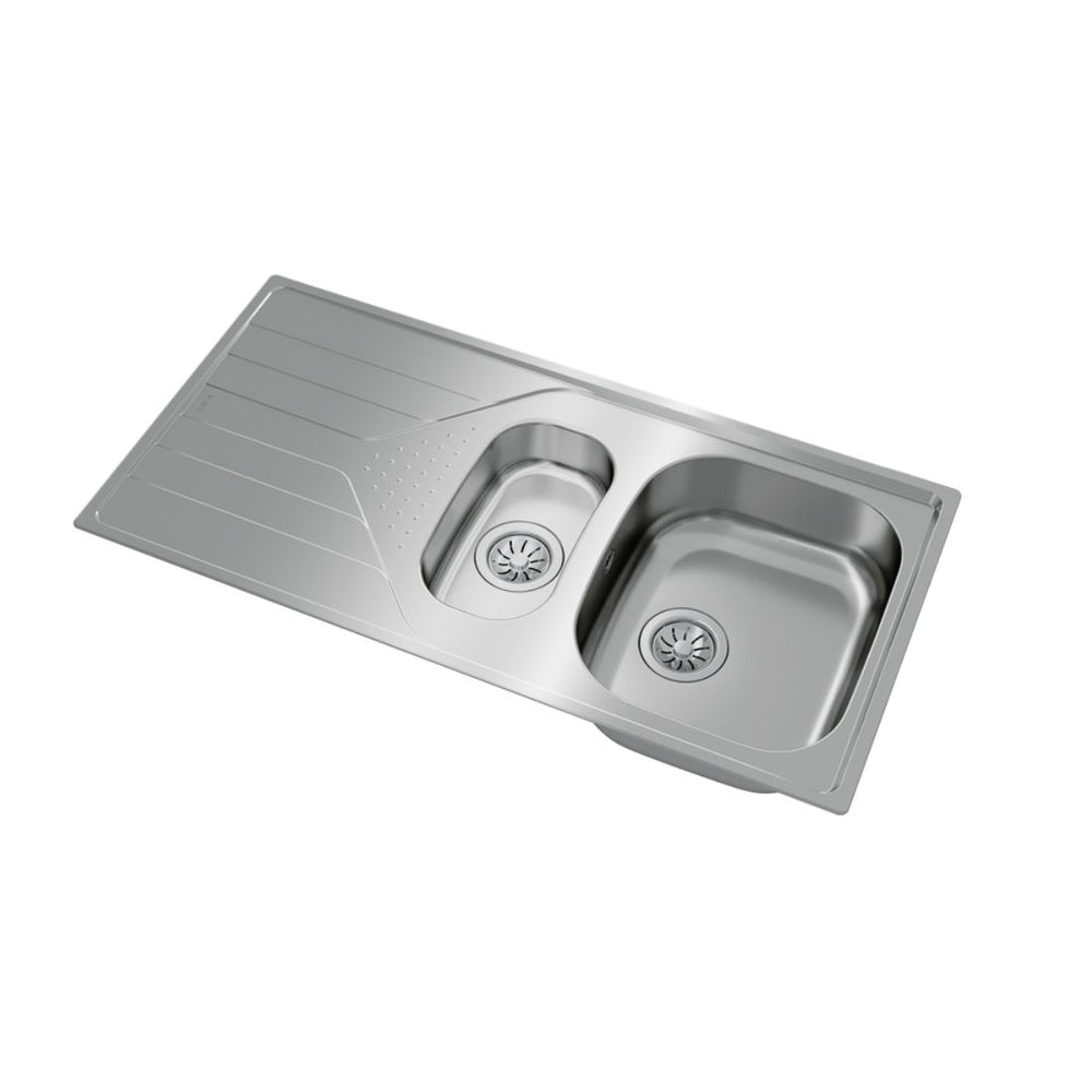 Teka Inset Reversible Stainless Steel Sink Universe 60 T-XP 1½B 1D