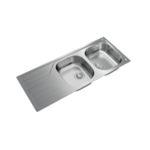 Teka Inset Reversible Stainless Steel Sink Universe 80 T-XP 2B 1D