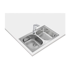 Teka Inset Stainless Steel 2 Bowls Sink Universe 80 T-XP 2B - Slide 3