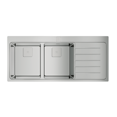 Teka Inset PureLine Stainless Steel Sink Zenit RS15 2B 1D R AUTO - Slide 1