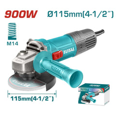 Total Tools Angle Grinder 900W M14 Spindle Thread TG109115563 - Slide 2