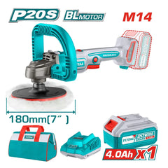 Total Tools Cordless Polisher 20V 180mm Polishing Pad TAPLI20181 - Slide 2