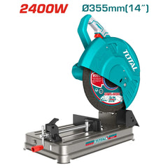Total Tools Cut Off Saw 2400W 355x25.4mm Size Blade TS9243558 - Slide 1