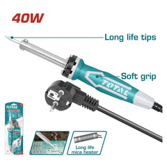 Total Tools Electric Soldering Iron 40W Input Power TET1406 - Slide 2